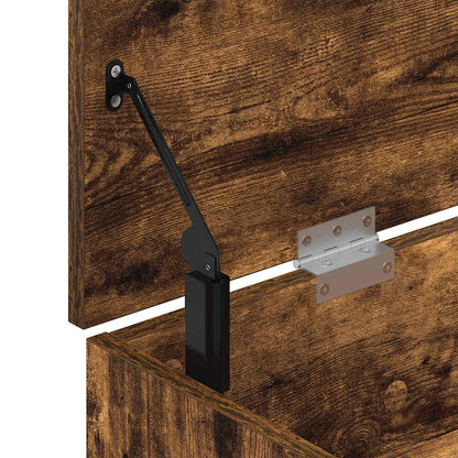 Skoskap Skohylle Skobenk Røkt Eik 102x30,5x45 cm