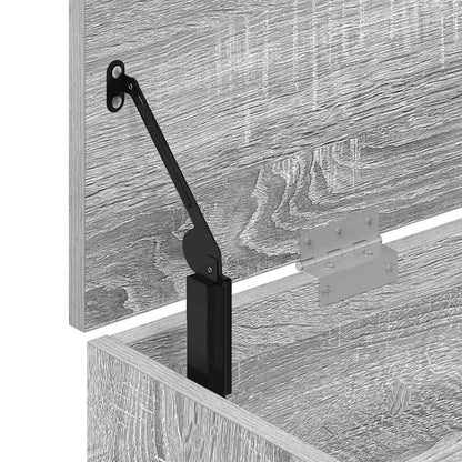 Skoskap Skohylle Skobenk Sonoma Grå 102x30,5x45 cm