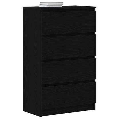 Skjenk Svart Eik 60x35x98,5 cm