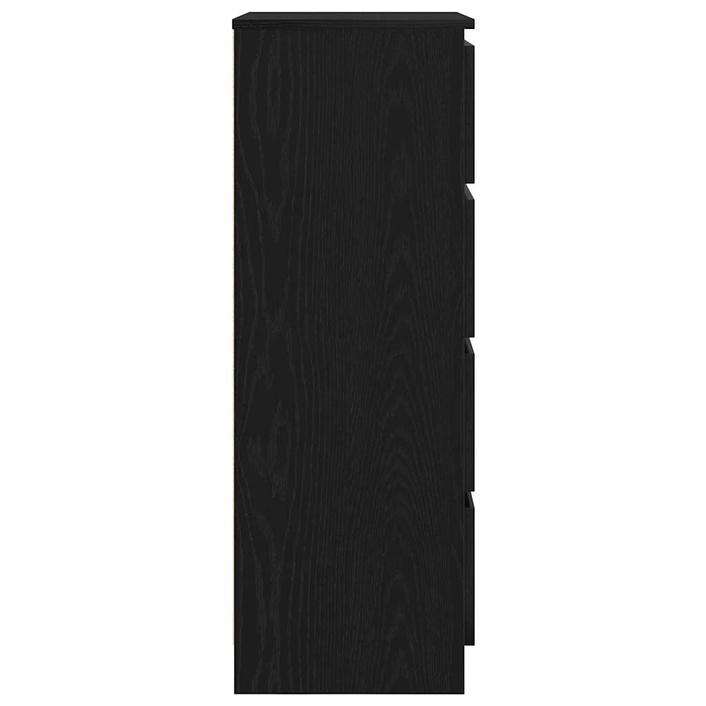 Skjenk Svart Eik 60x35x98,5 cm