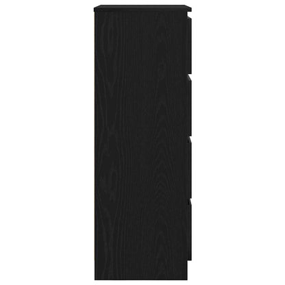 Skjenk Svart Eik 60x35x98,5 cm