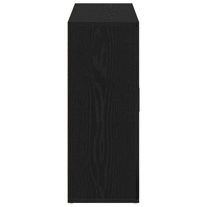 Skjenk Svart Eik 91x29,5x75 cm