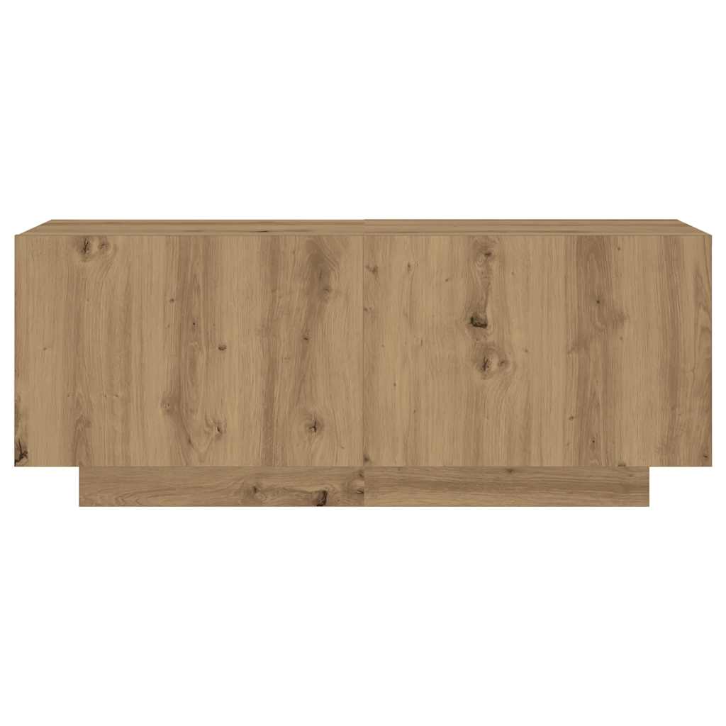 TV-Møbel Artisan Eik TV-benk med LED-lys 300x35x40 cm