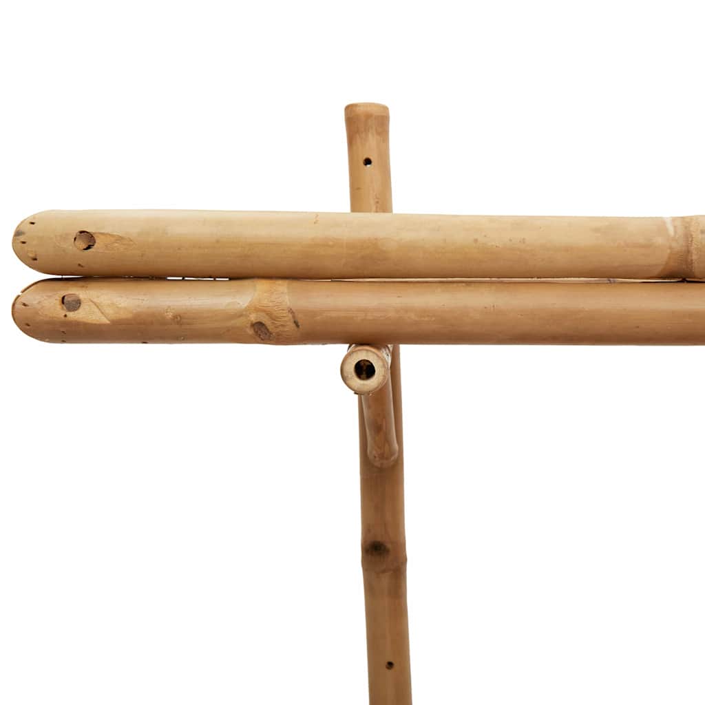 Vegghylle Tre med hylle Veggmontert Brun 75 x 26 x 60 cm Bambus