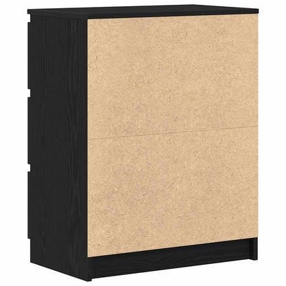 Kommode Svart Eik 60x35x76 cm