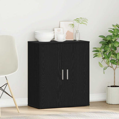 Skjenk Svart Eik 60x31x70 cm