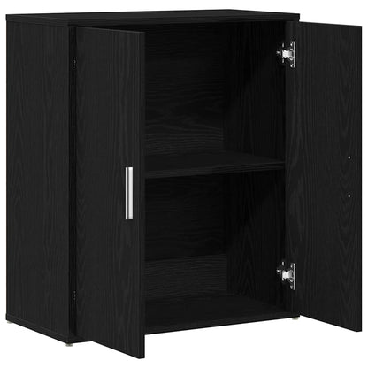 Skjenk Svart Eik 60x31x70 cm