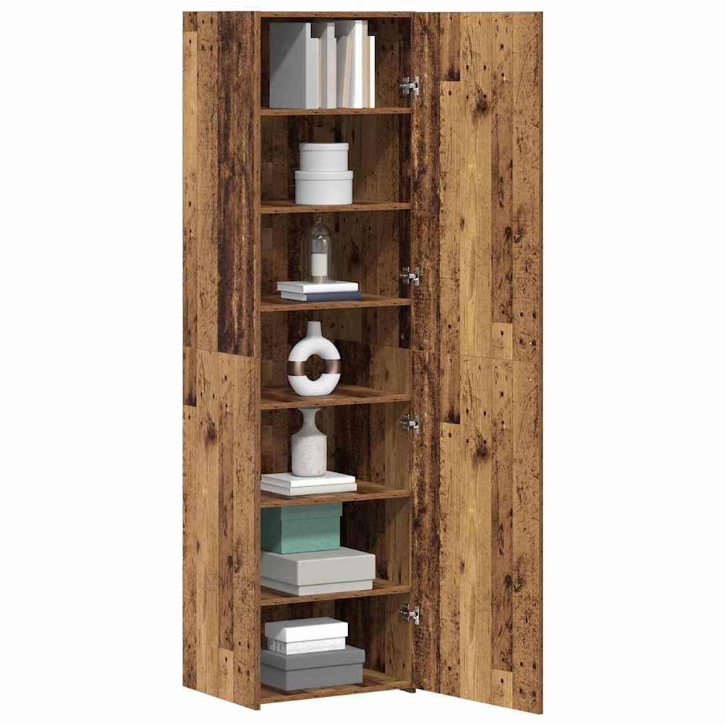 Skap Gammelt Tre 50x42.5x185 cm