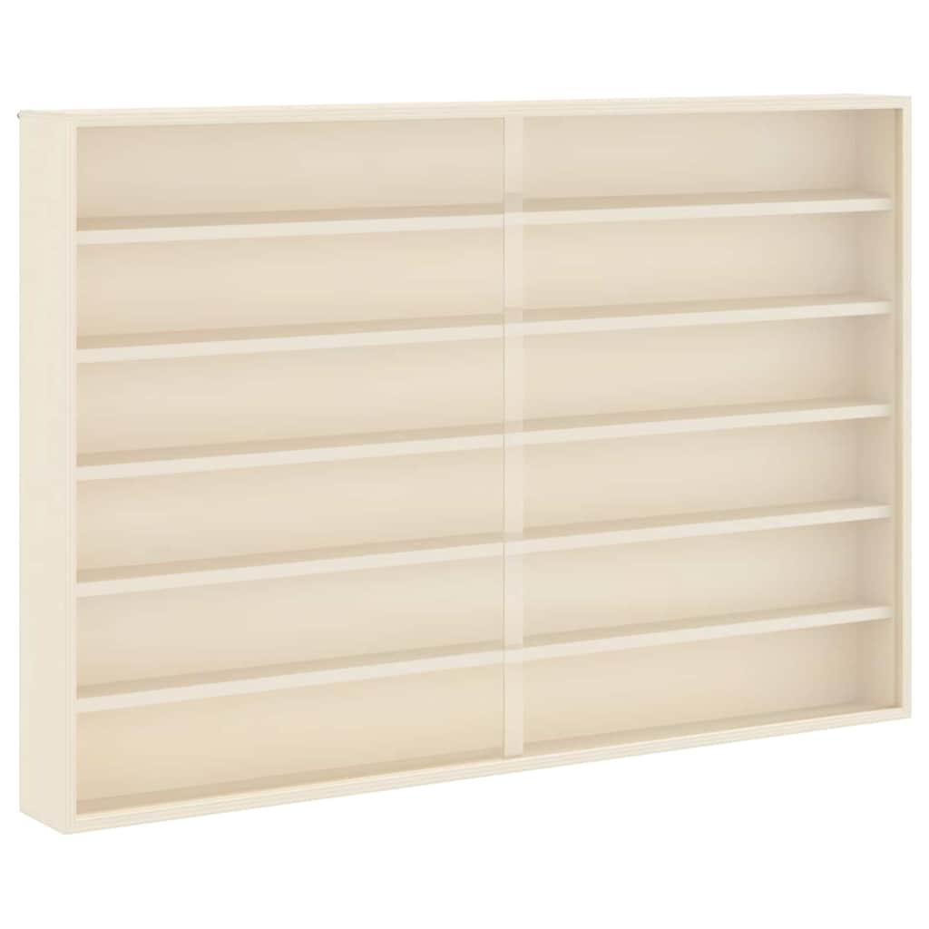 Vegghylle Tre samlereutstilling utstillingsboks 80 x 8,5 x 54 cm