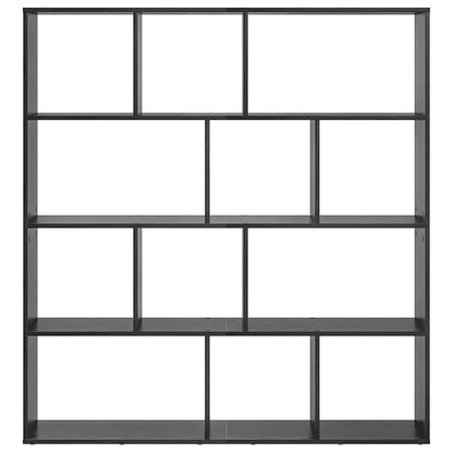 Bokhylle Svart Eik 132 x 29 x 141.5 cm