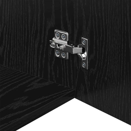 Skap Svart Eik 80 x 41 x 225 cm