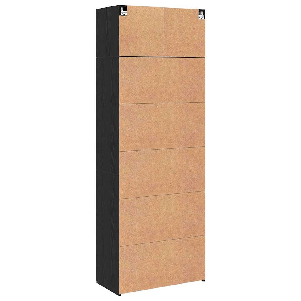 Skap Svart Eik 80 x 41 x 225 cm