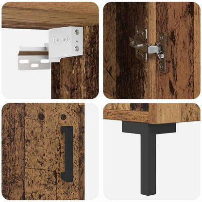 Skap Gammelt Tre 69.5 x 34 x 180 cm