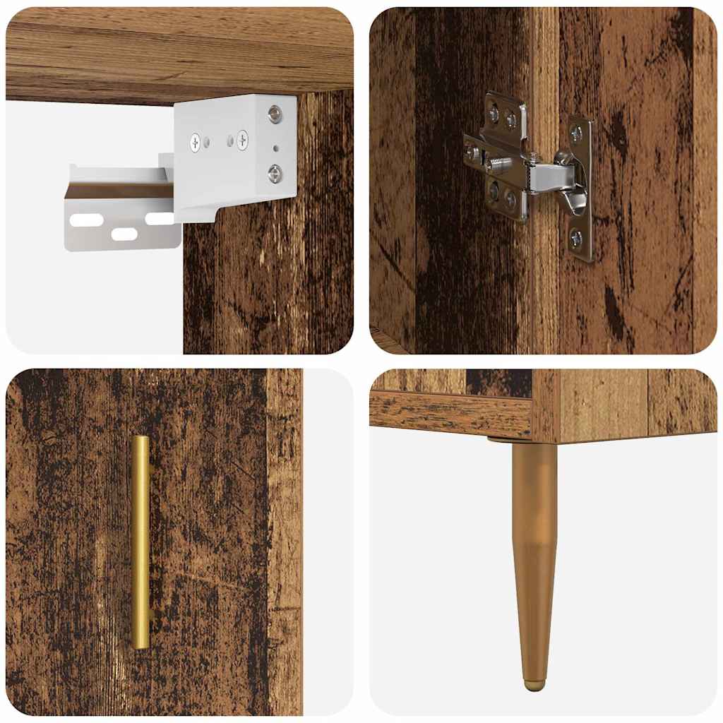 Skap Gammelt Tre 69.5 x 34 x 180 cm