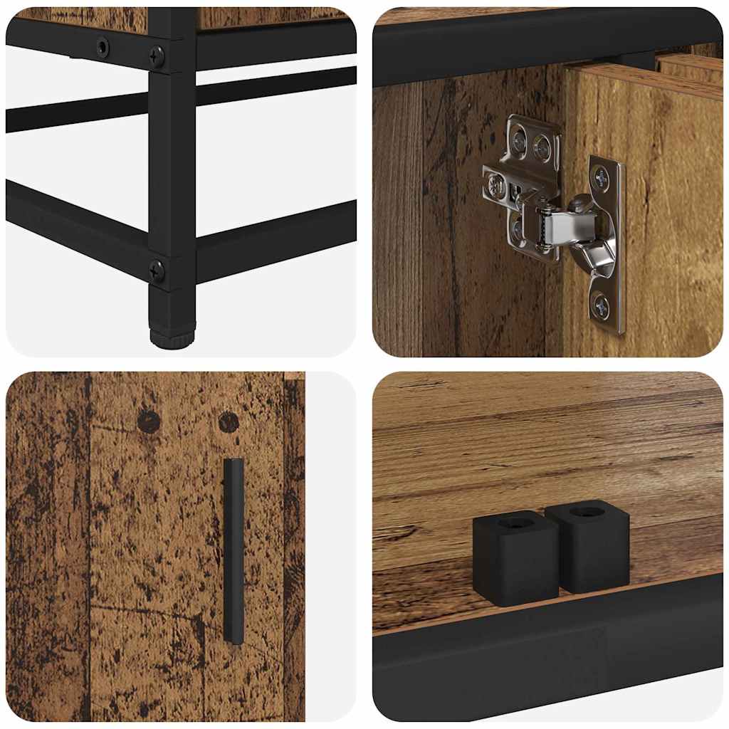 TV-Møbel Gammelt Tre TV-skap 240 x 35 x 41 cm