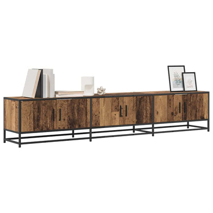 TV-Møbel Gammelt Tre TV-skap 210 x 35 x 41 cm