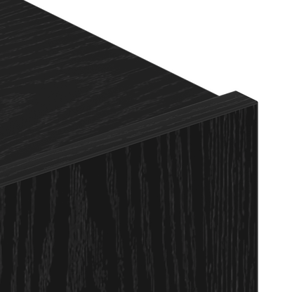 TV-Møbel Svart Eik 10-delt TV sett - Veggmontert