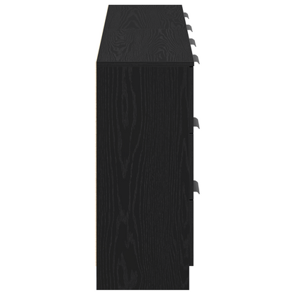 Skjenk Svart Eik 2 stk 60x30x70 cm