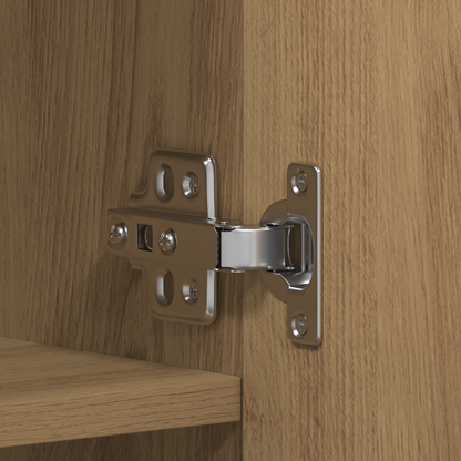 Skoskap Skohylle Skobenk Artisan Eik 80x35,5x180 cm