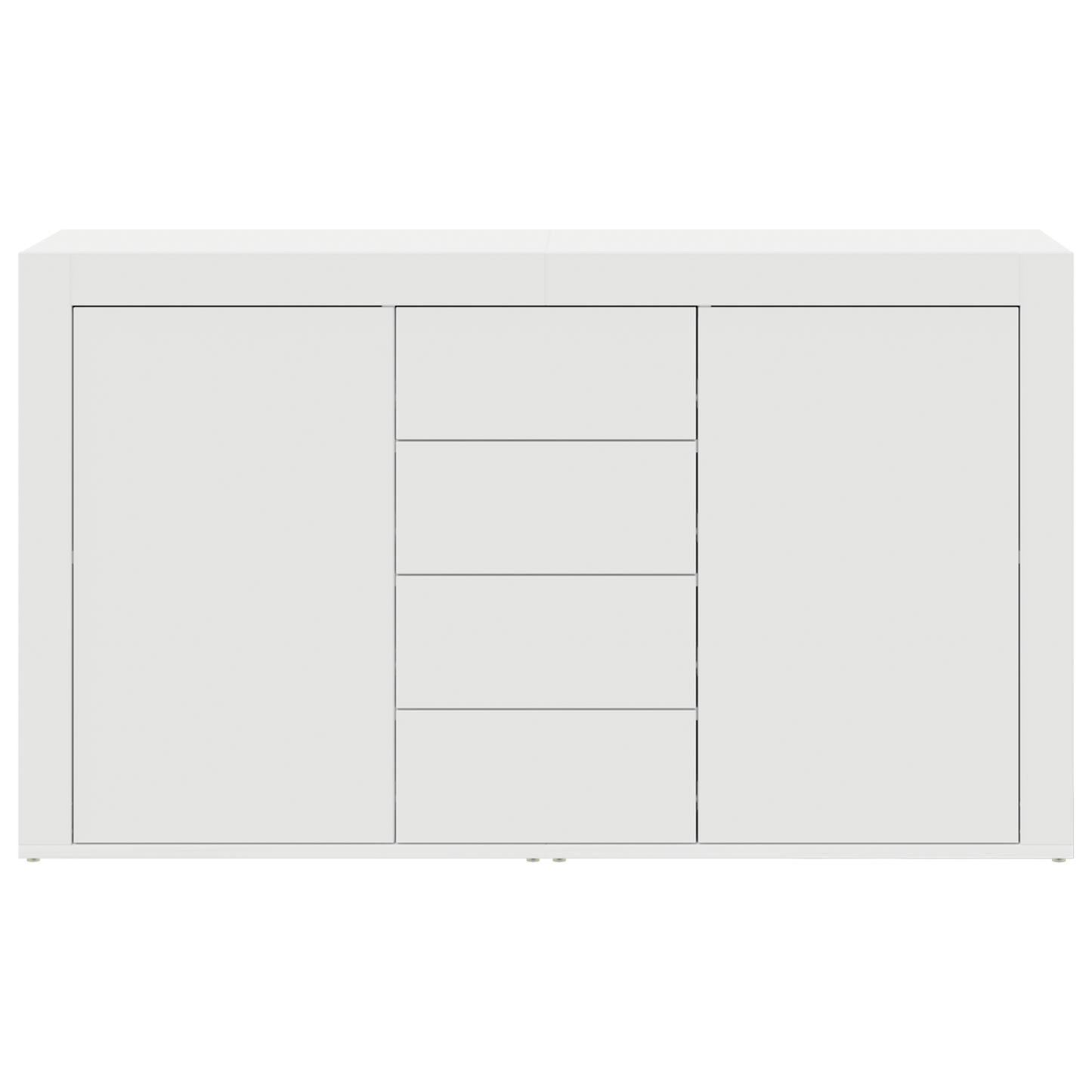 Skjenk Hvit Tre 120 x 36 x 69 cm Oppbevaring