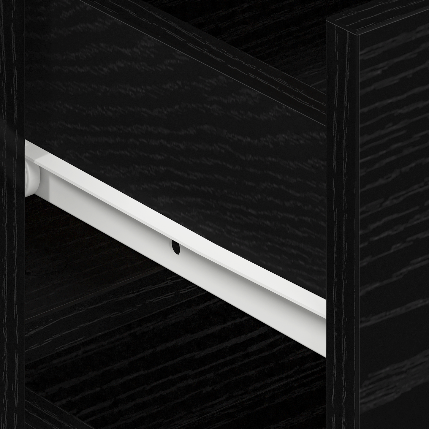 Skjenk Svart Eik 120 x 36 x 69 cm Oppbevaring