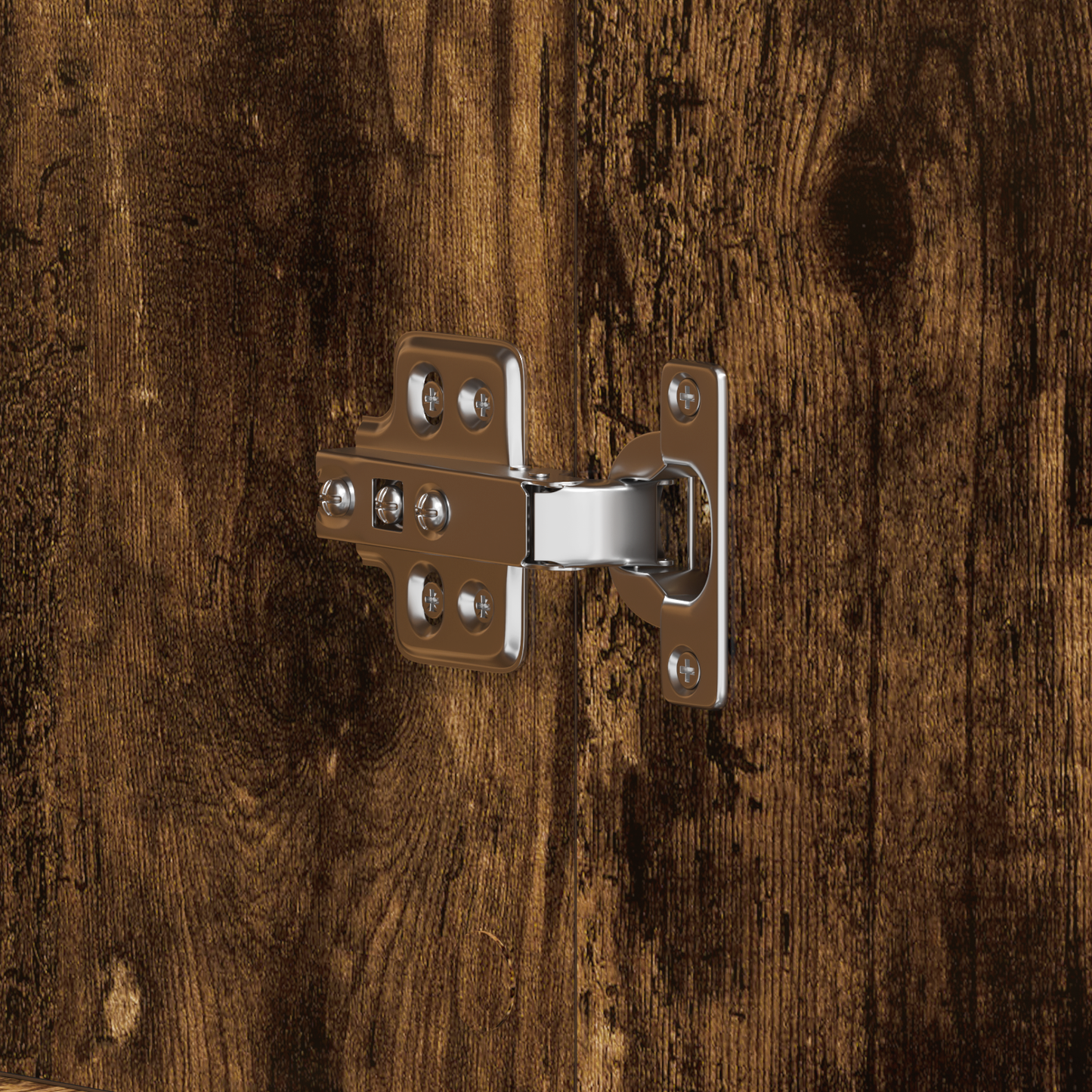 Skoskap Skohylle Skobenk Røkt Eik 80x39x180 cm