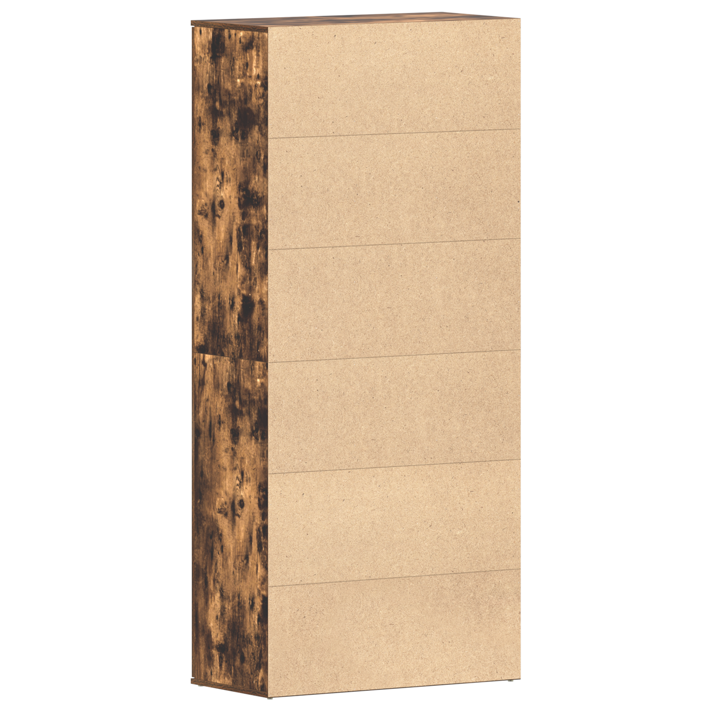 Skoskap Skohylle Skobenk Røkt Eik 80x39x180 cm