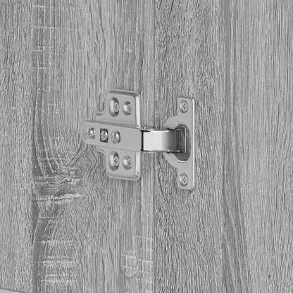 Skoskap Skohylle Skobenk Sonoma Grå 80x39x180 cm