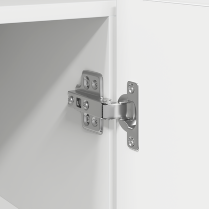 Skjenk Hvit 116 x 30 x 75 cm Moderne