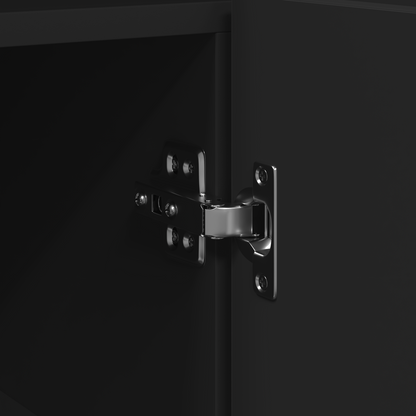 Skjenk Svart 116 x 30 x 75 cm Skjenk