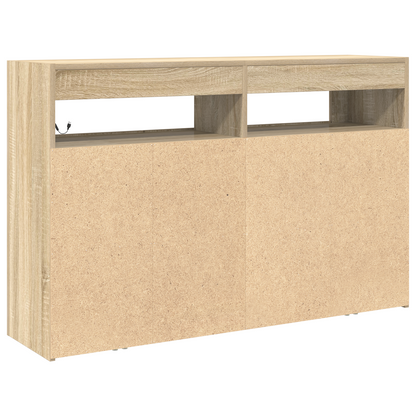 Skjenk Sonoma Eik 116 x 30 x 75 cm Skap