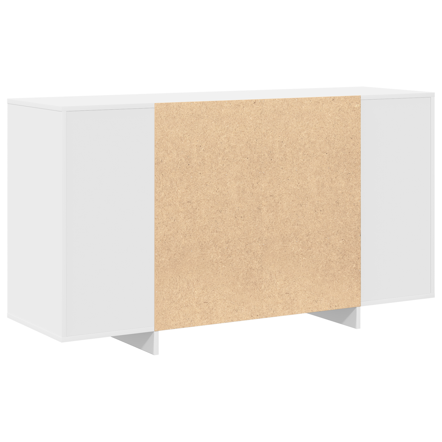 Skjenk Hvit Tre 135 x 41 x 75 cm Hvit Sideboard