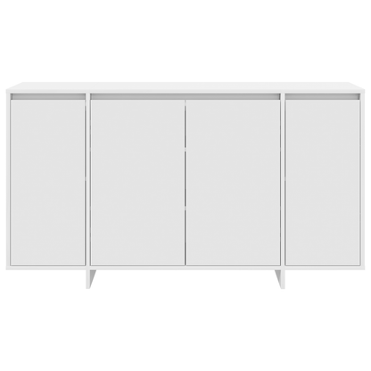 Skjenk Hvit Tre 135 x 41 x 75 cm Hvit Sideboard