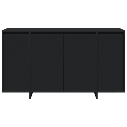 Skjenk Svart Serviesskap 135 x 41 x 75 cm