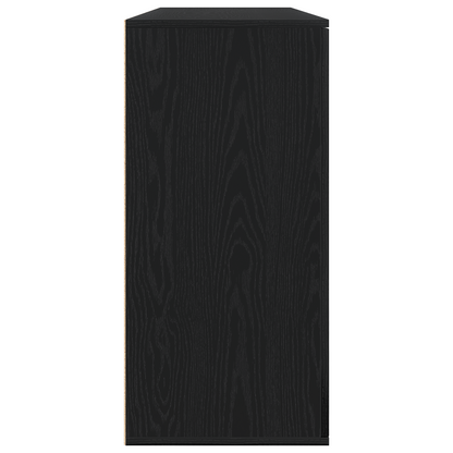 Sidebord Svart Eik 2 stk 79x38x80 cm