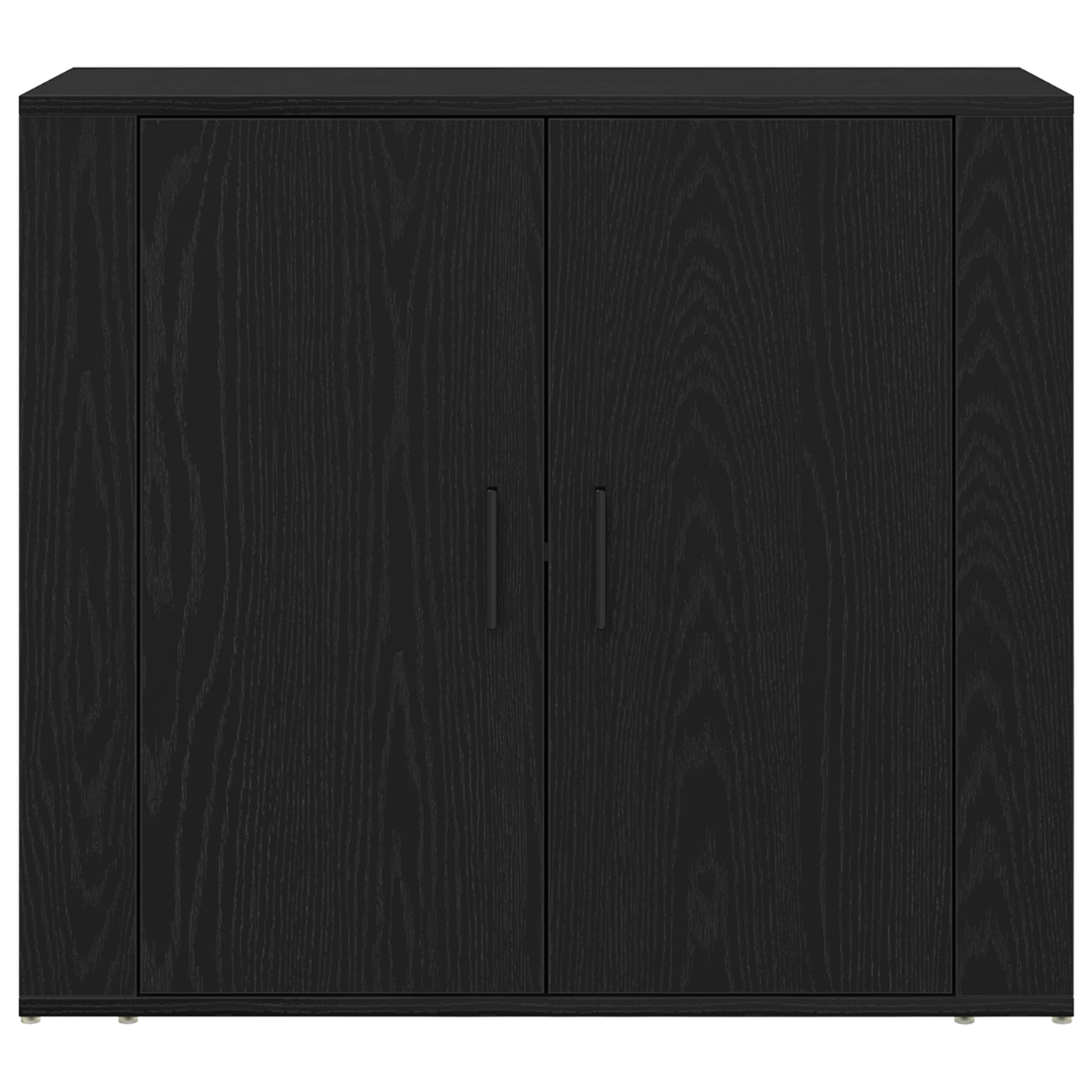 Skap Svart 80x33x150 cm