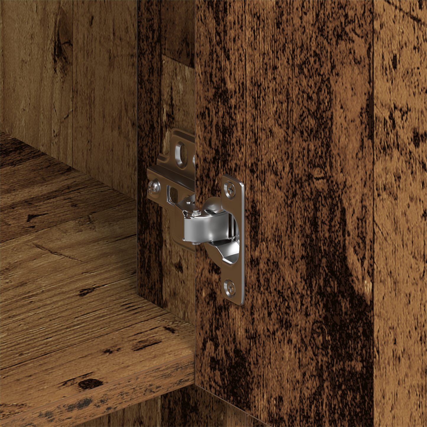 Skap Gammelt Tre 80x33x150 cm