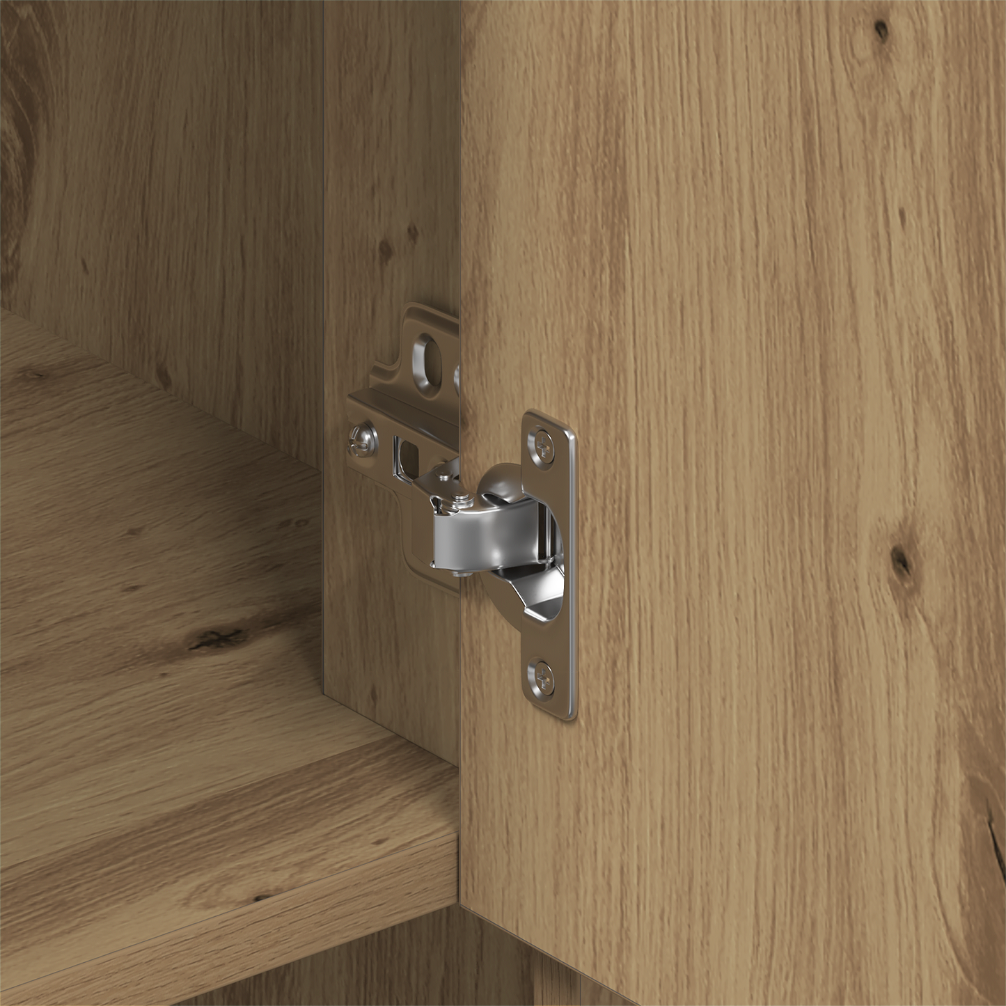 Skap Artisan Eik 80x33x150 cm