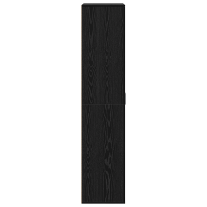 Skap Svart Eik 80x39x178 cm