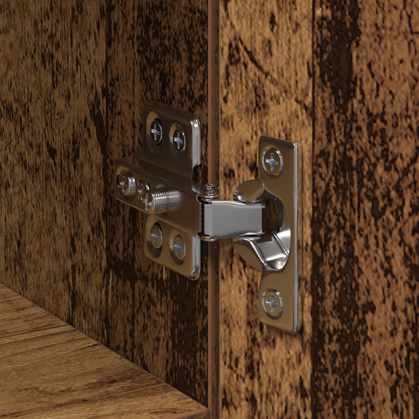 Skap Gammelt Tre 45x42.5x185 cm