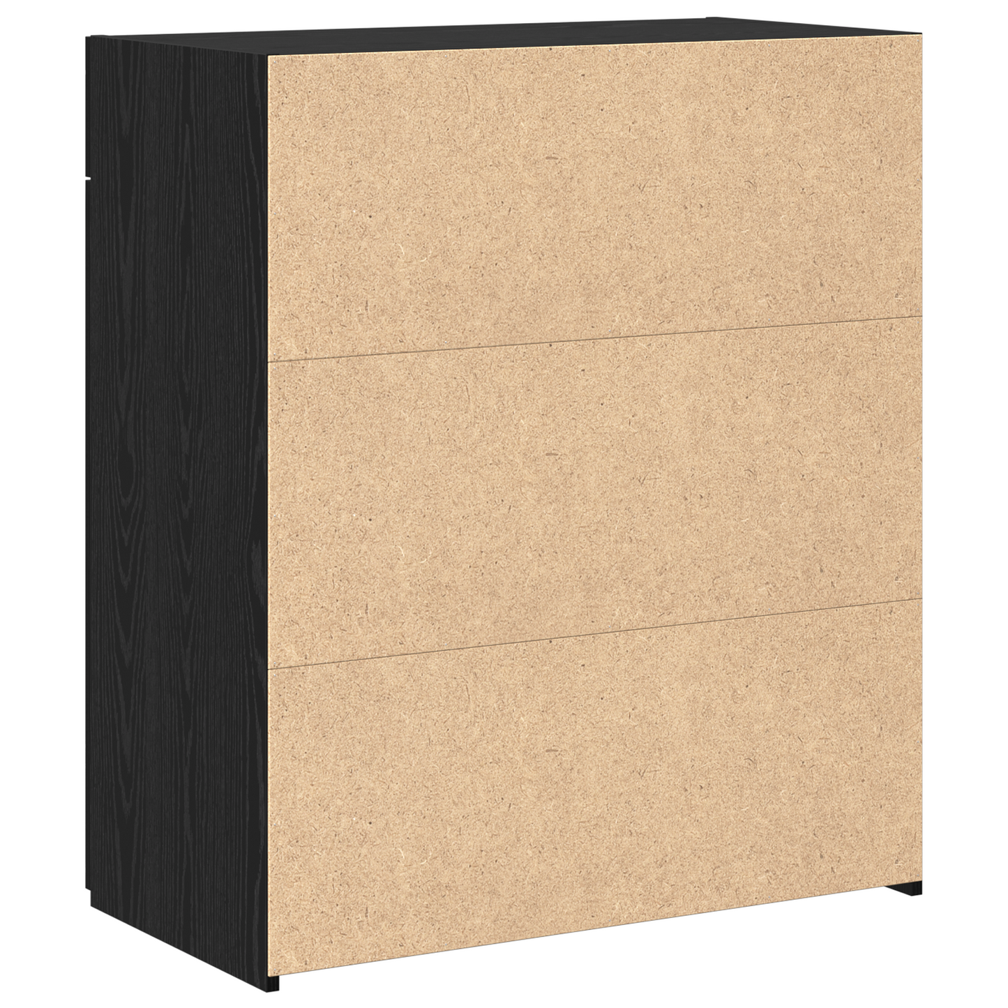 Skap Svart Eik 80x42.5x93.5 cm