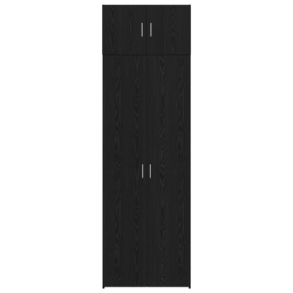 Skap Svart Eik 70x42.5x225 cm