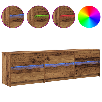 TV-Møbel Gammelt Tre TV-skap Annet Konstruksjonsmateriale og Spånskive