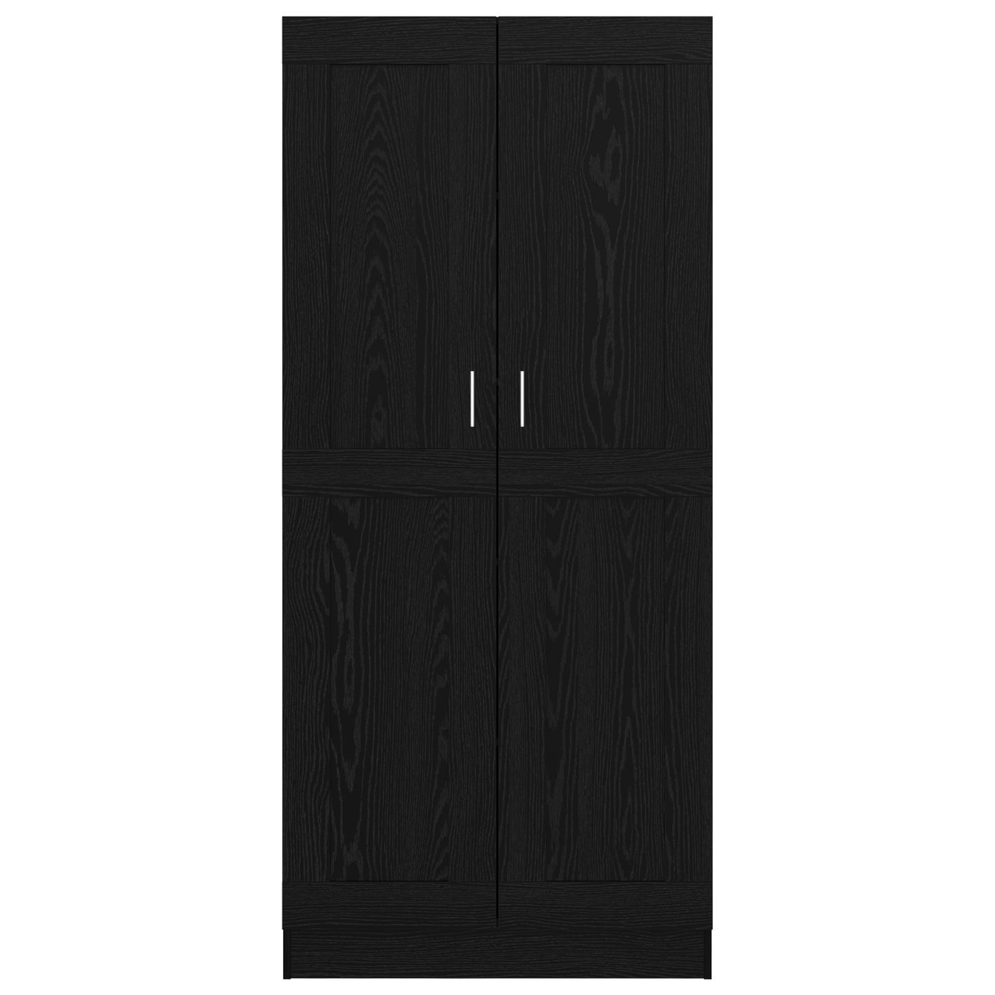 Bokhylle Svart Eik 82.5 x 30.5 x 185 cm