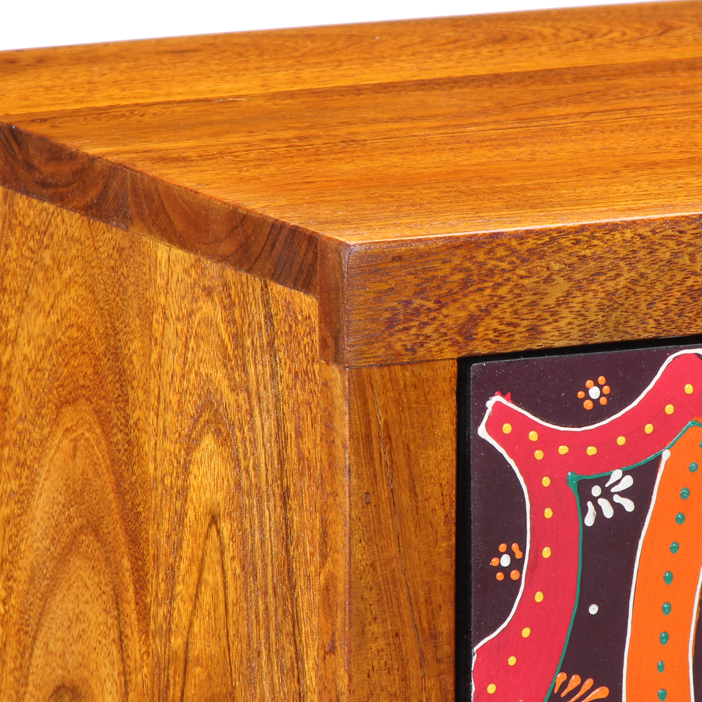 Nattbord Sengbord Tre 35x30x40 cm Massivt akasietre