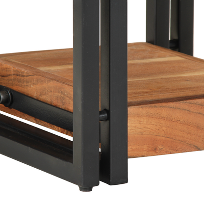 Nattbord Sengbord Tre Heltre Akasietre 30x30x40 cm