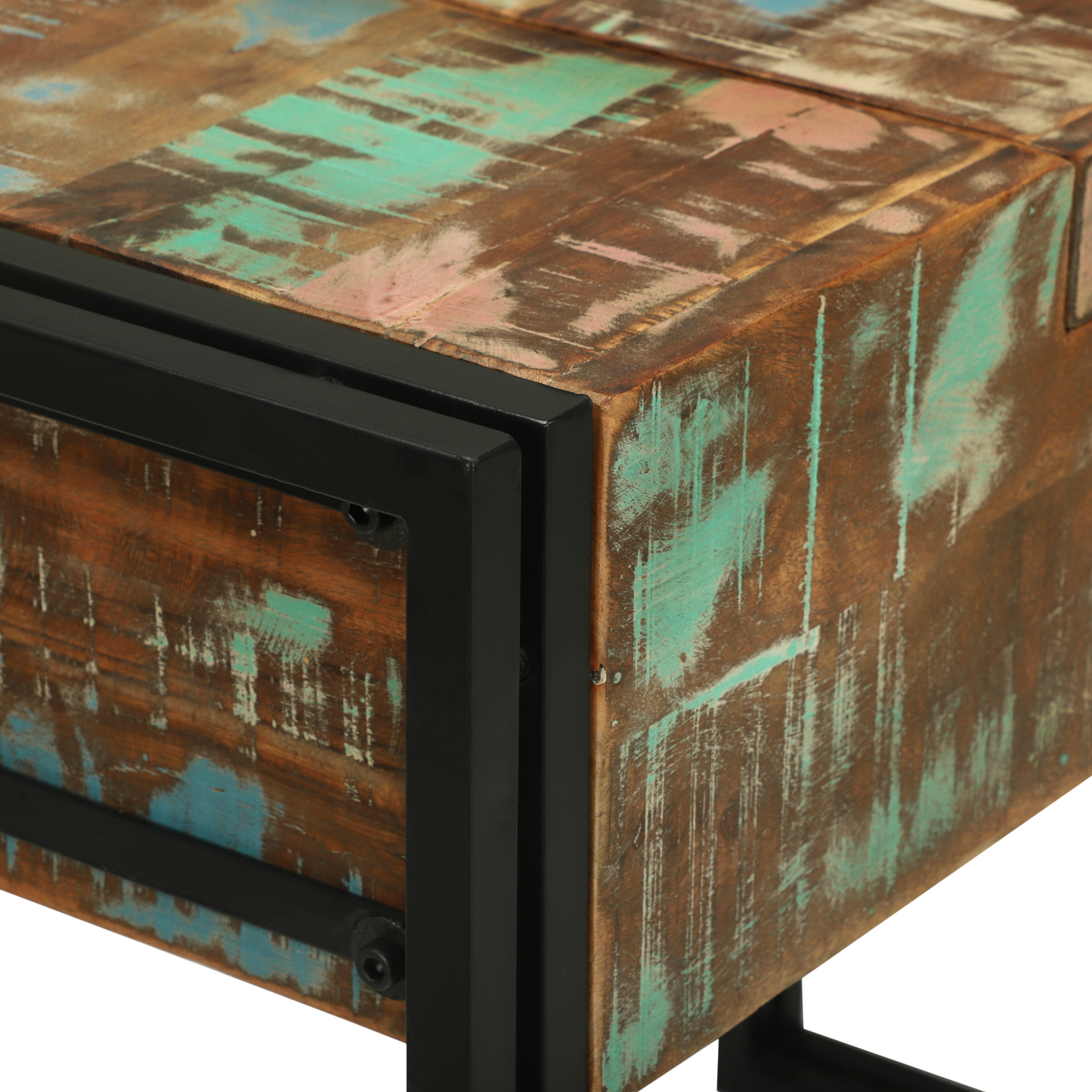 Sminkebord Tre 90x50x75 cm Solid Tre Gjenvunnet