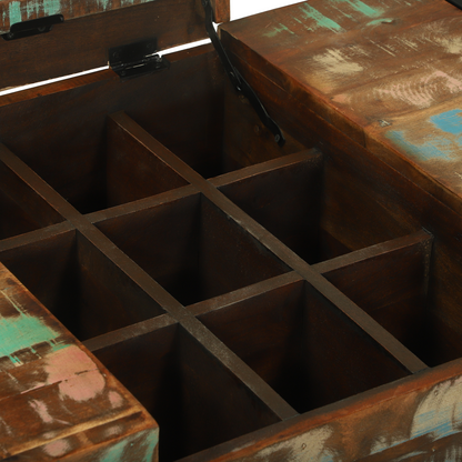 Sminkebord Tre 90x50x75 cm Solid Tre Gjenvunnet