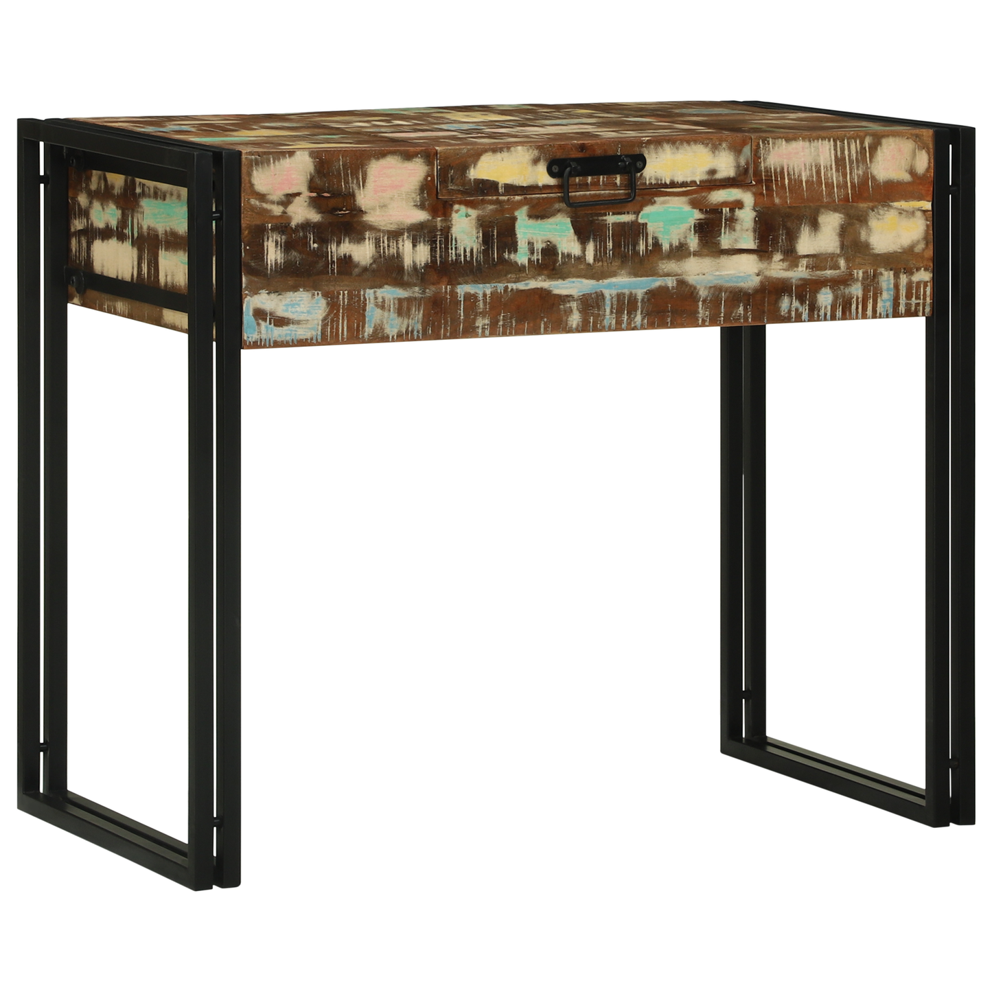 Sminkebord Tre 90x50x75 cm Solid Tre Gjenvunnet