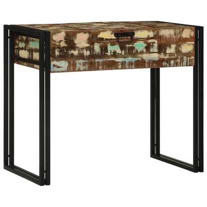 Sminkebord Tre 90x50x75 cm Solid Tre Gjenvunnet